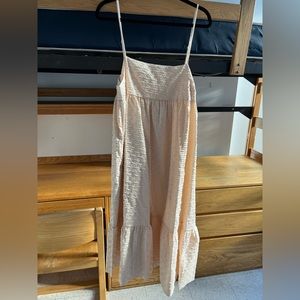 Tan Kika Vargas x target women’s textured empire waist midi dress